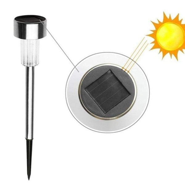 Lighting 10Pcs / Set Solar Powered Led Lawn Garden Lights Waterproof Outdoor Decor Outdoor Lighting Accessories