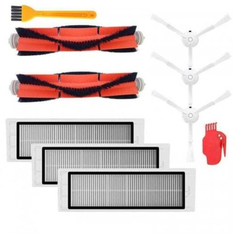 10Pcs Vacuum Robot Accessories Kit For Xiaomi Orange Vacuum Cleaner Parts