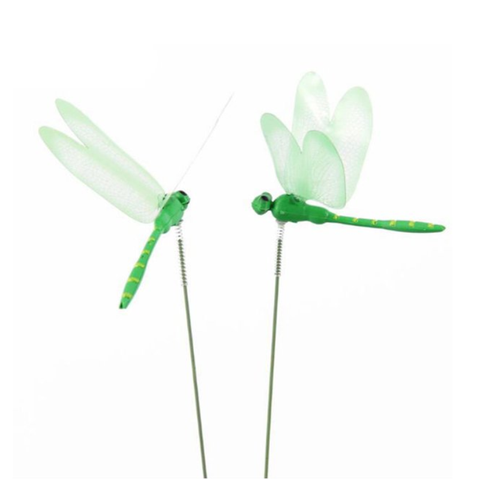 Ornaments & Statues 10 Artificial Simulation Dragonfly Stakes Outdoor Garden Yard Lawn Decoration