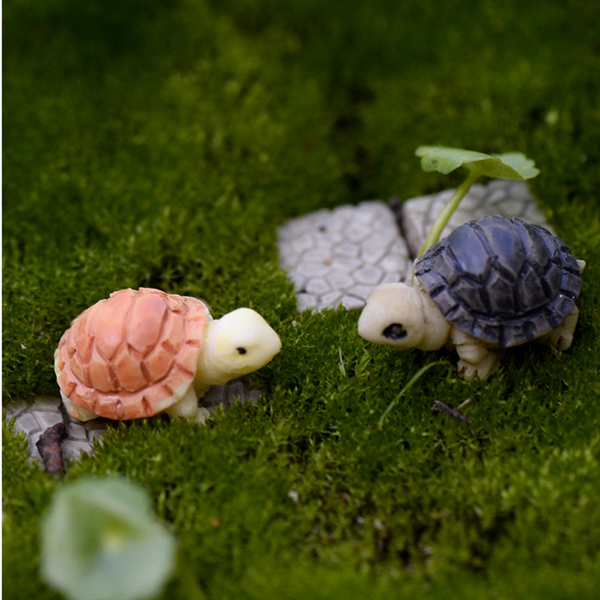 10Pcs Craft Ornament Cute Simulation Plastic Bonsai Fairy Garden Sculptures & Figurines