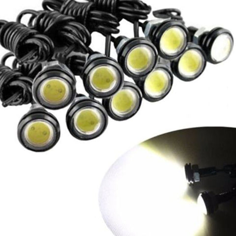 10X Light 23Mm Eagle Eye Car Fog Drl 12V Black Light Bulbs