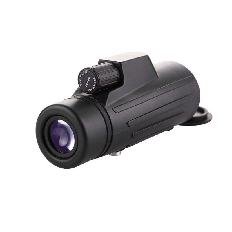 10X42 Mini Monocular Telescope Spyglass Night Vision For Travel Camping Binoculars & Monoculars