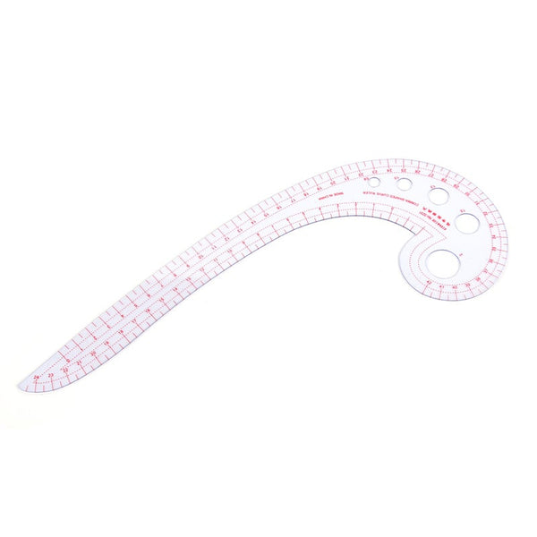 11.8 Long Comma Shaped Plastic Transparent French Curve Ruler