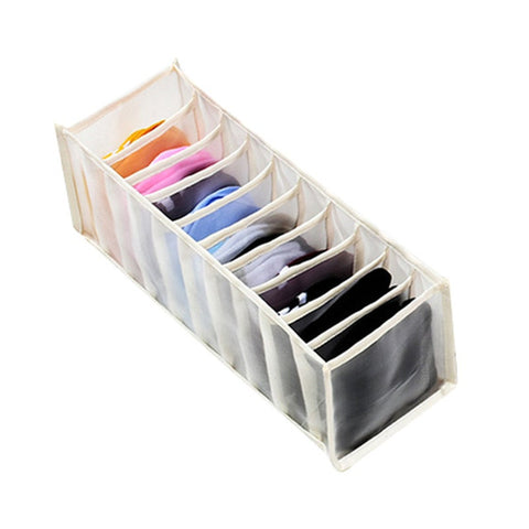 11 Grid Closet Organizer For Underwear Socks Divider Storage Compartment Storage Bins & Baskets
