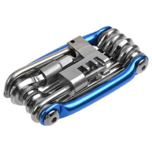 11 In Bicycle Moutain Road Bike Cycling Multi Repair Tool Windows Blue Bike Tools