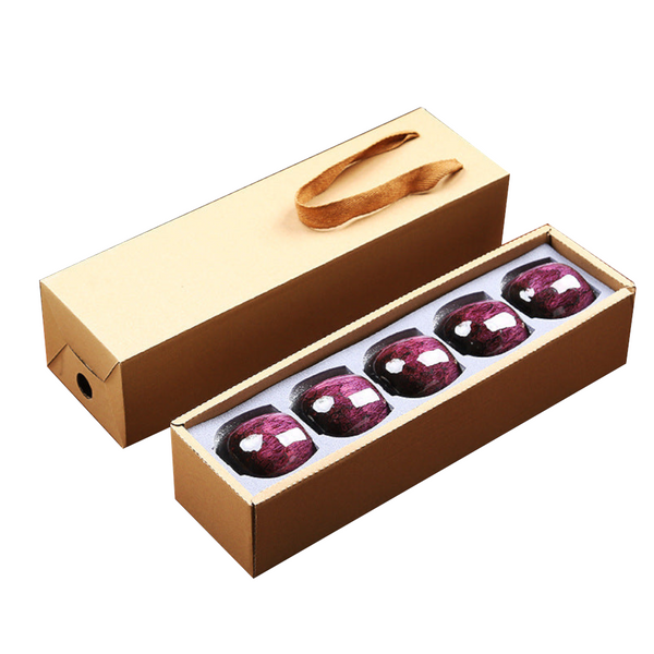 110Ml Kung Fu Tea Set Single Cup Tenmoku Glaze Jian Zhan Master Bowl Egg Shaped Small Teasets