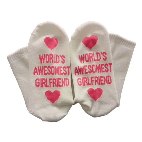 Unisex Cotton Novelty Funny For Boyfriend Or Girlfriend Valentine's Day Gift Socks