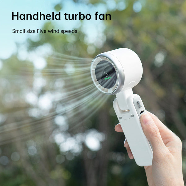 2025 New Electric Fan: Foldable High Power Usb Rechargeable Wearable Neck Portable Fans