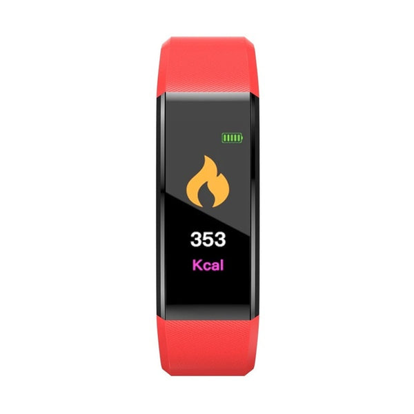 Plus 0.96In Color Screen Intelligence Bracelet Red Smart Watches