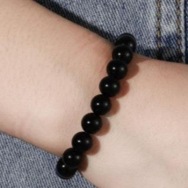 Black Onyx Bracelet For Women Geometric Design In Fashion Jewellery Category Bracelets