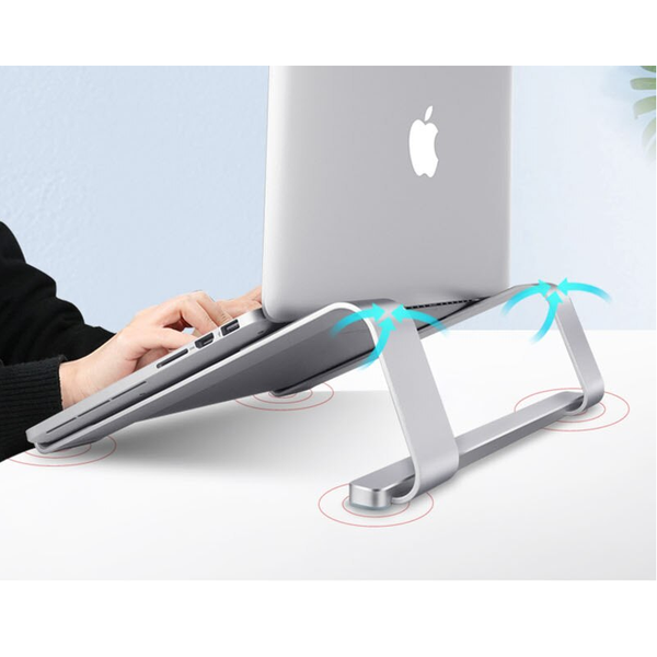 11 17Inch Aluminum Alloy Laptop Stand Portable Base Notebook Holder Stands Holders & Car Mounts