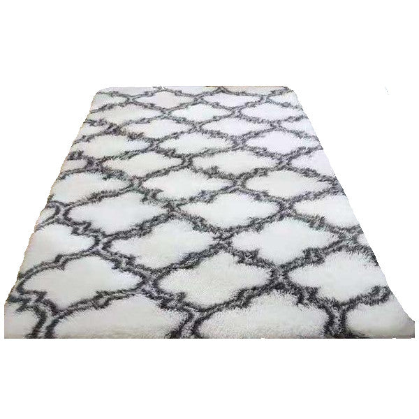 Soft Fluffy Long Hair Carpets Corridor Balcony Laundry Room Bedroom Non Slip Mats Rugs