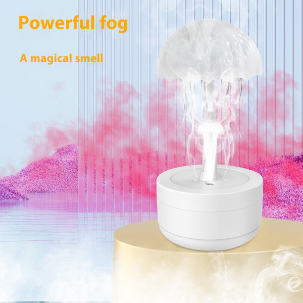 Jellyfish Humidifier Fragrance Diffuser Colourful Night Light Heavy Fog Essential Oil Night Lights