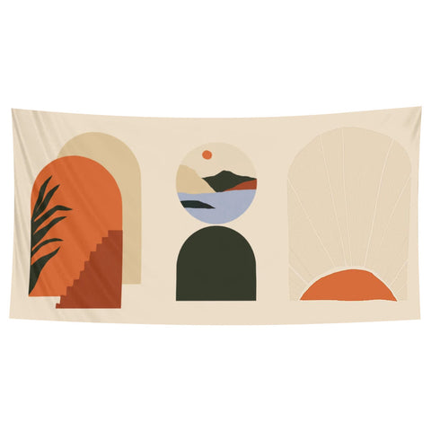 Tapestry Abstract Art 150X130cm Psychedelic Scene Bohemian Decorative Sheet Tapestries