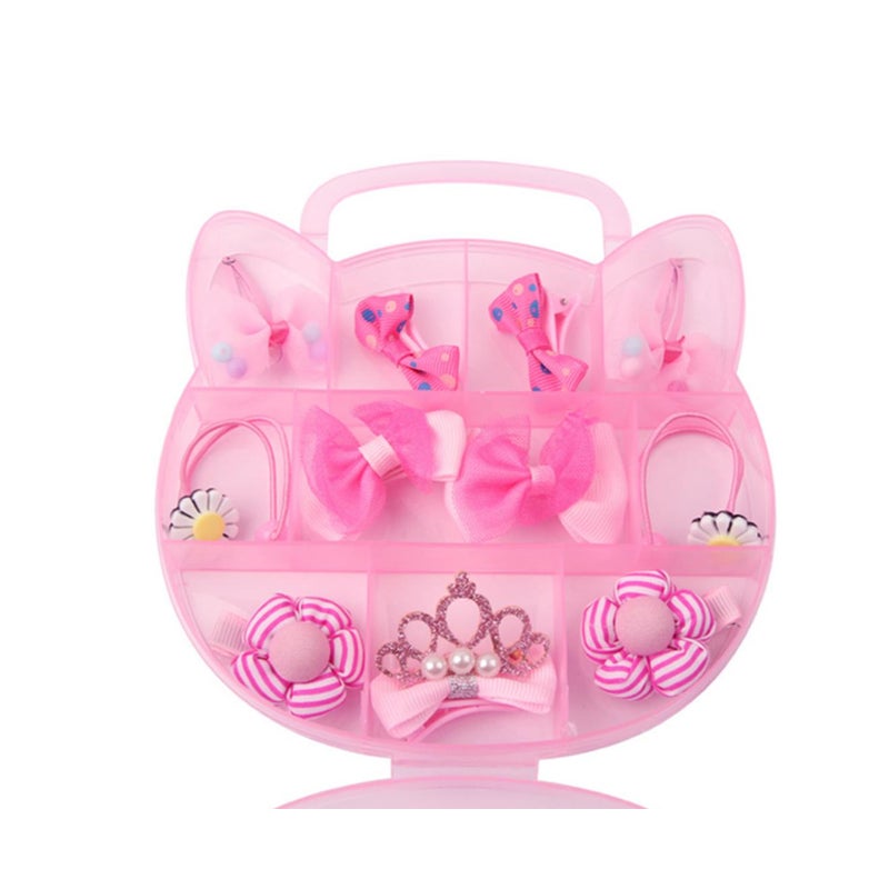 1Children's Hair Suit Cartoon Headdress Cute Butterfly Clip Pink Hair Accessories