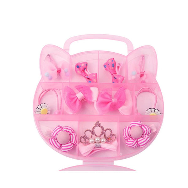 1Children's Hair Suit Cartoon Headdress Cute Butterfly Clip Pink Hair Accessories