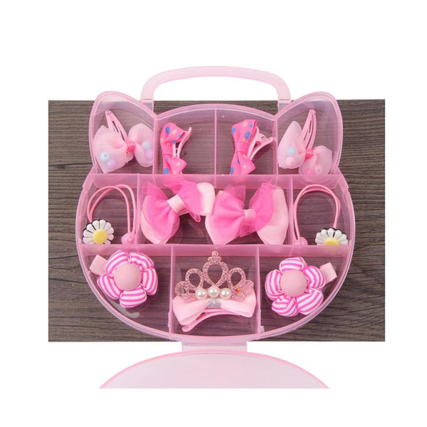 1Children's Hair Suit Cartoon Headdress Cute Butterfly Clip Pink Hair Accessories