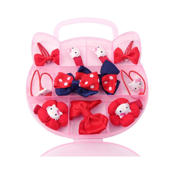 1Children's Hair Suit Cartoon Headdress Cute Butterfly Clip Red Hair Accessories