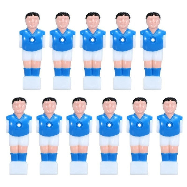 1Table Football Machine Doll 15.8Mm Caliber Games Soccer Mini Athlete Player Part Blue Foosball