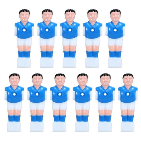 1Table Football Machine Doll 15.8Mm Caliber Games Soccer Mini Athlete Player Part Blue Foosball