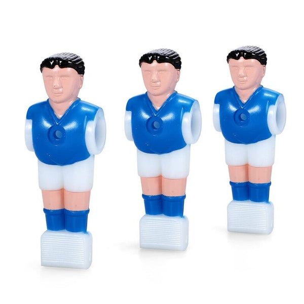 1Table Football Machine Doll 15.8Mm Caliber Games Soccer Mini Athlete Player Part Blue Foosball
