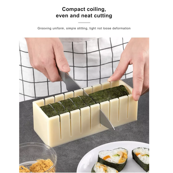 11Pcs Set Diy Non Stick Professional Sushi Making Kit Rolling Molds Sushi Kits