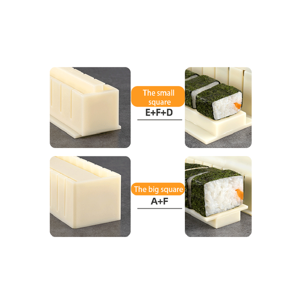 11Pcs Set Diy Non Stick Professional Sushi Making Kit Rolling Molds Sushi Kits