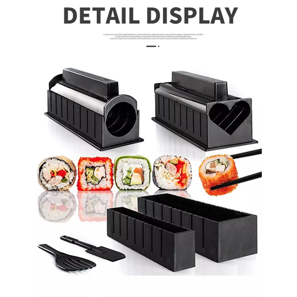 11Pcs Set Diy Sushi Making Roller Kit Kitchen Gadgets Sushi Kits