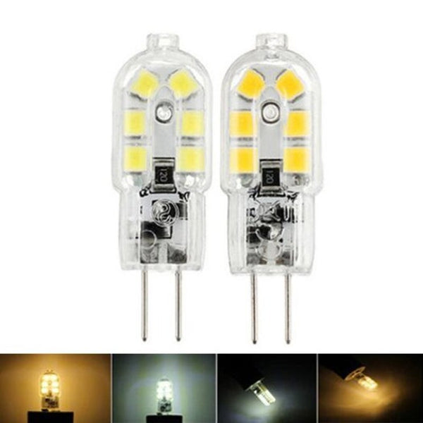 12 Led G4 2W Energy Saving Bulb For Dc12v Transparent Dc12vwhite Light Bulbs