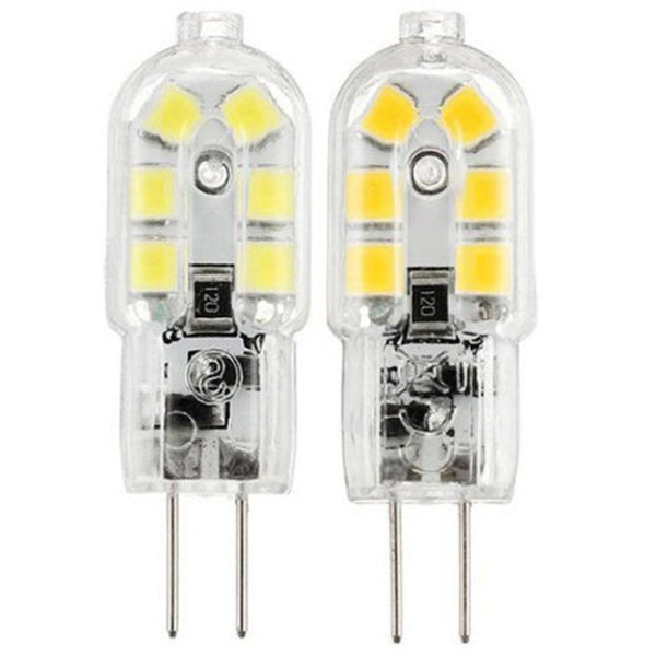 12 Led G4 2W Energy Saving Bulb For Home Dc12v Transparent Dc12vwhite