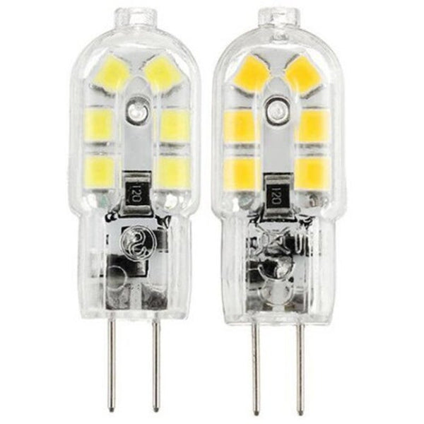 12 Led G4 2W Energy Saving Bulb For Dc12v Transparent Dc12vwhite Light Bulbs