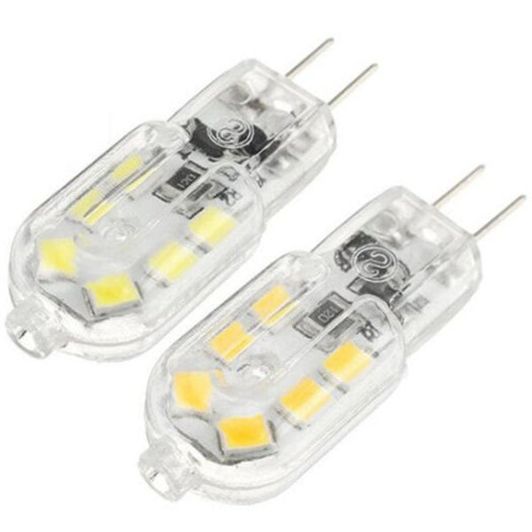 12 Led G4 2W Energy Saving Bulb For Dc12v Transparent Dc12vwhite Light Bulbs