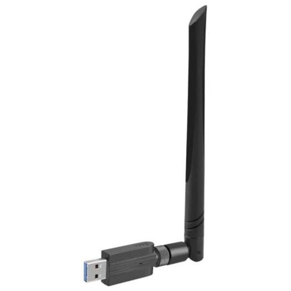 1200M Dual Band Wireless Usb Adapter Black Usb Wi Fi Adapters/Dongles