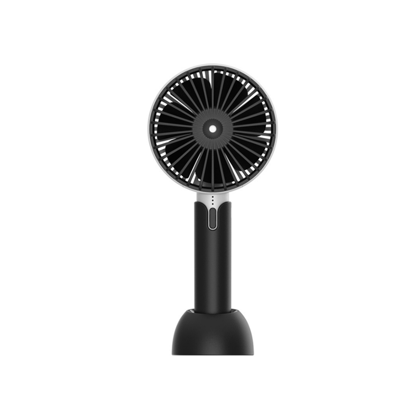 1200Mah Quiet Sound Mini Fan Portable Hand Held Black Portable Fans