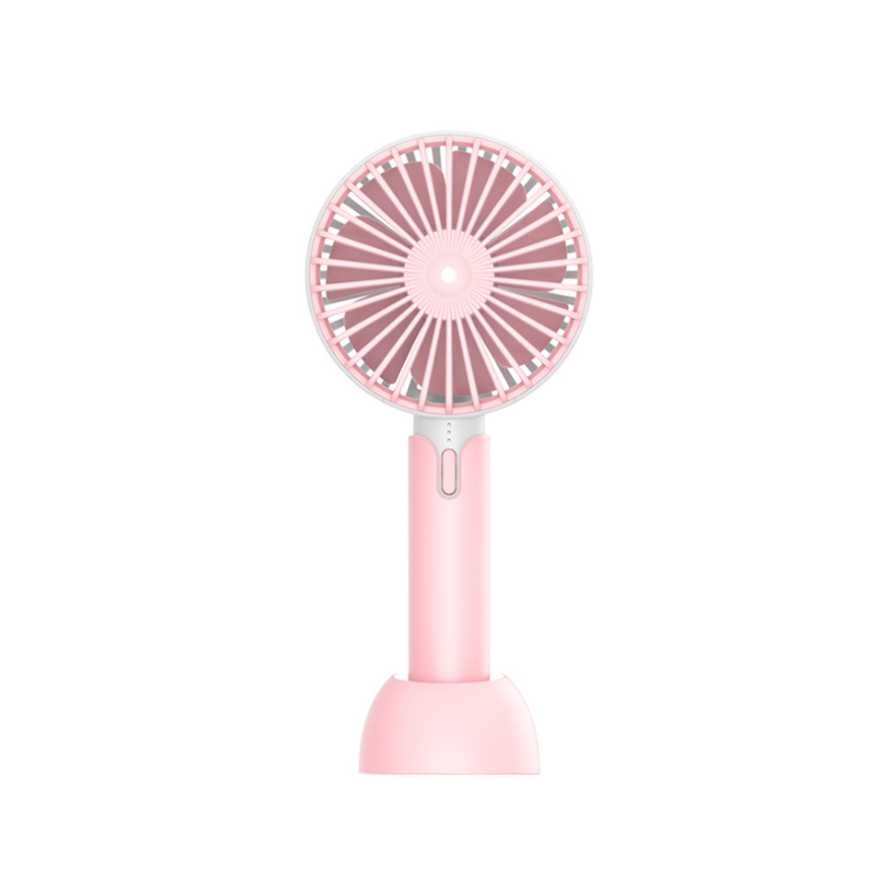 1200Mah Quiet Sound Mini Fan Portable Hand Held Pink Portable Fans