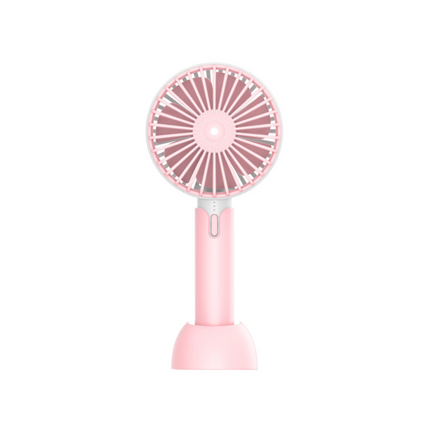 1200Mah Quiet Sound Mini Fan Portable Hand Held Pink Portable Fans