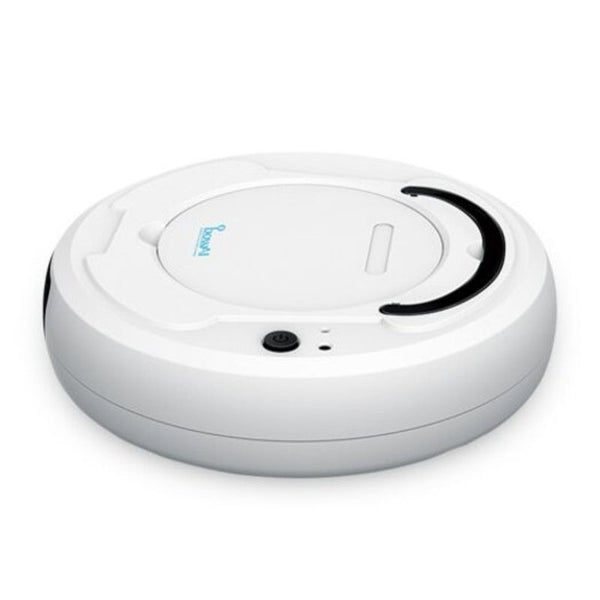 1200Pa Smart Floor Cleaner Auto Rechargeable Sweeping Robot Dry Wet Vacuum White