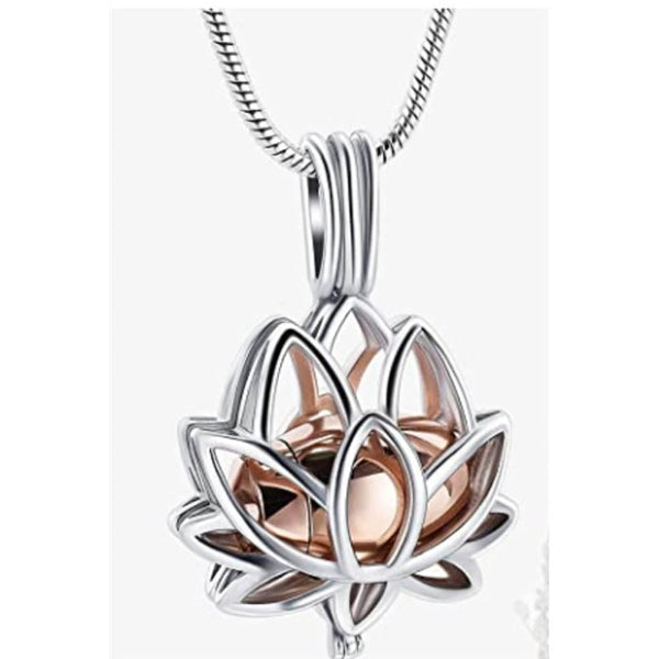 Veile Studios Mini Ur Stainless Steel Cremation Jewelry Pendant Necklace For Ashes Unisex Necklaces & Pendants