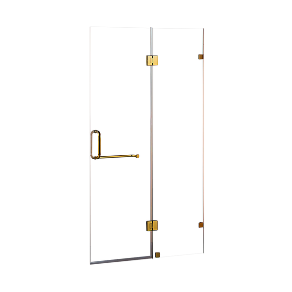 Della Francesca 120 X 200Cm Wall To Frameless Shower Screen 10Mm Glass By Shower Enclosures