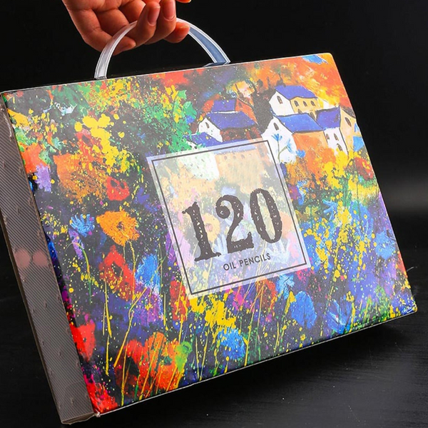 120 Colours Professional Oil Coloured Pencils Set Artist Painting Sketching Wood School Supplies Art Pencils & Charcoal