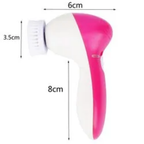 Facial Cleansing Devices 5In1 Face Cleansing Brush Facial Electric Wash Machine Deep Cleaning