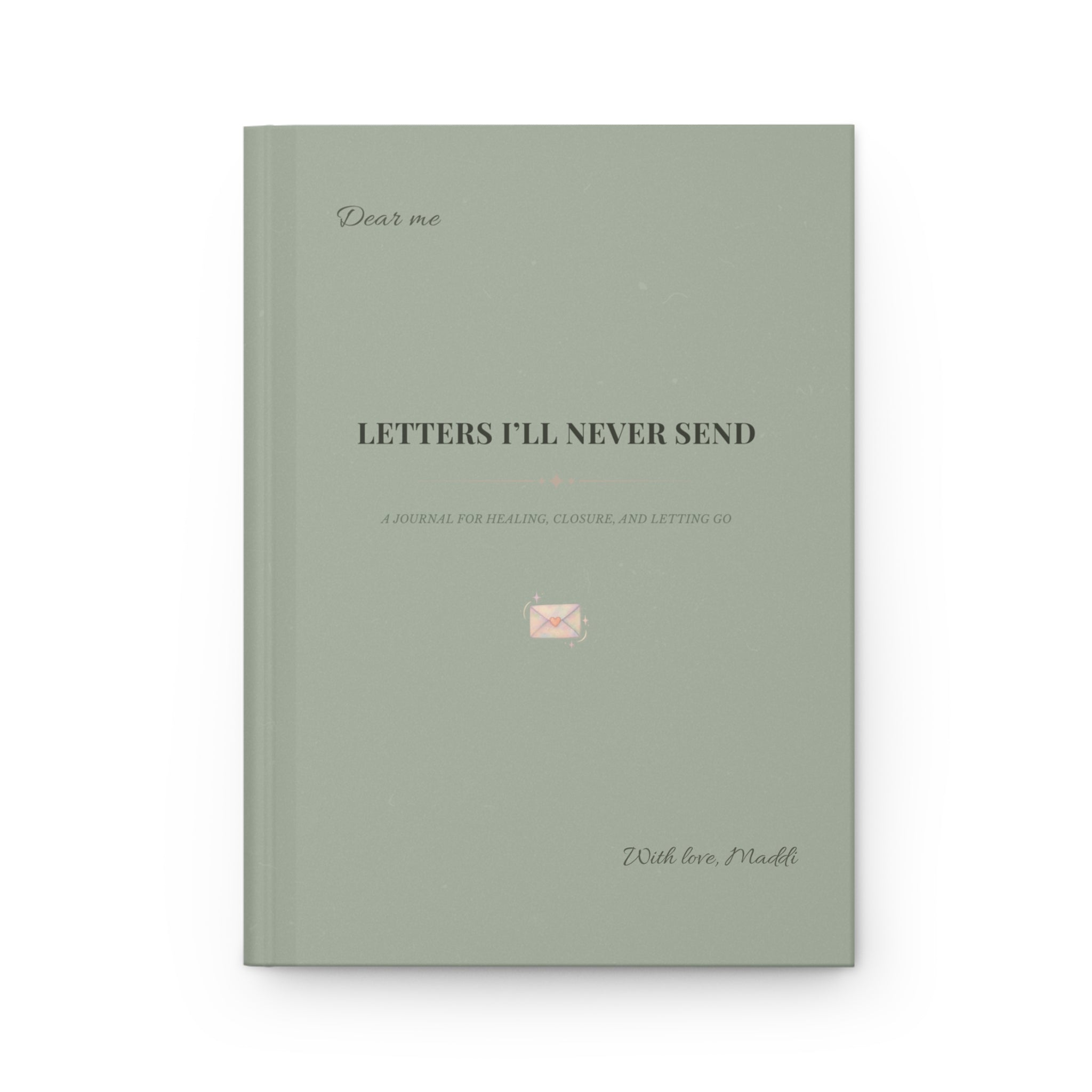 Sage Healing Journal Letters I'll Never Send Self Care Diary Mindfulness Notebook Personal Organisers