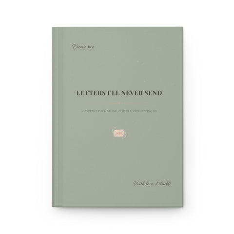 Sage Healing Journal Letters I'll Never Send Self Care Diary Mindfulness Notebook Personal Organisers