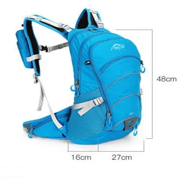 Mountaineering Backpack 20 Liters Men's And Women's Outdoor Sports Bag Waterproof Camping Hiking Rain Daypacks