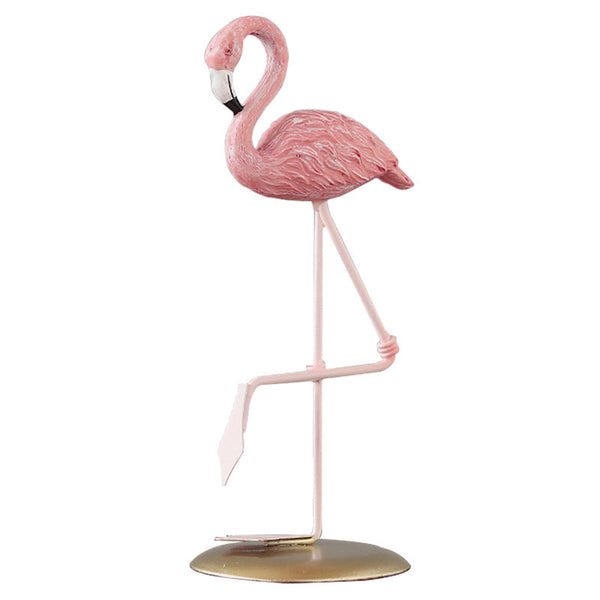 Flamingo Ornament Living Room Garden Decoration Pink Statue Figurine Sculptures & Figurines