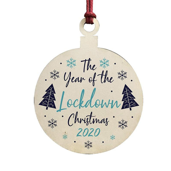 Lockdown Christmas Tree Ornaments 2020 Keepsakes Seasonal Decorations