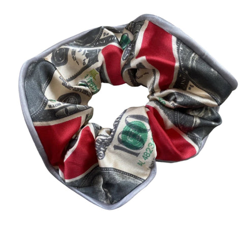 Piping Silk Hairband With Dollar Pattern Printing For Fashionable Headwear Headbands