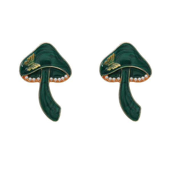 Veile Studios Female Fashion Mushroom For Women In Jewellery And Accessories Earrings