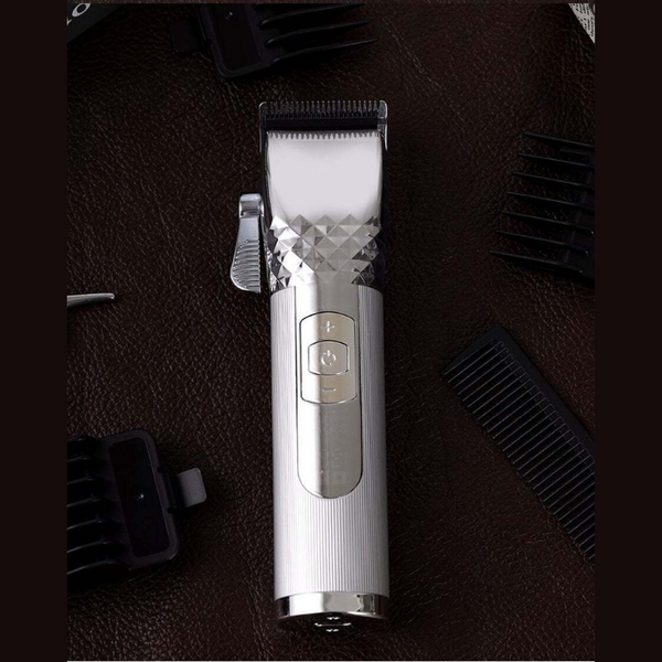 Clippers & Trimmers Professional Hair Clipper Men Cordless Rechargeable Trimmer Barber Grooming Kit