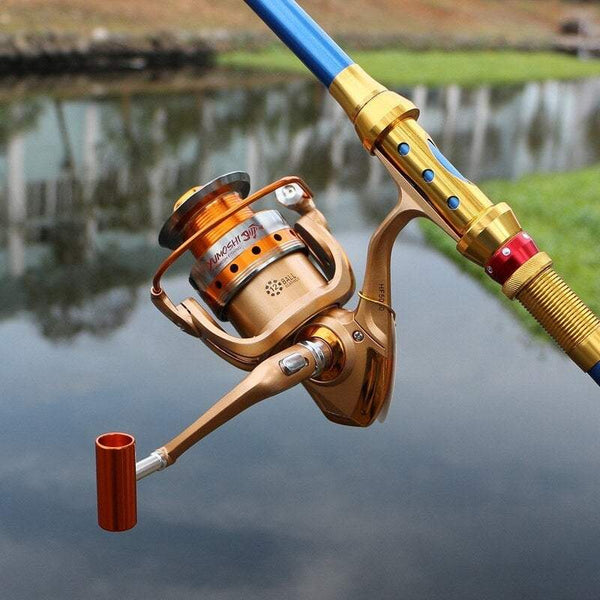 Fishing 12Bb All Metal Spinning Ultra Smooth Spool Lightweight Aluminium Reels